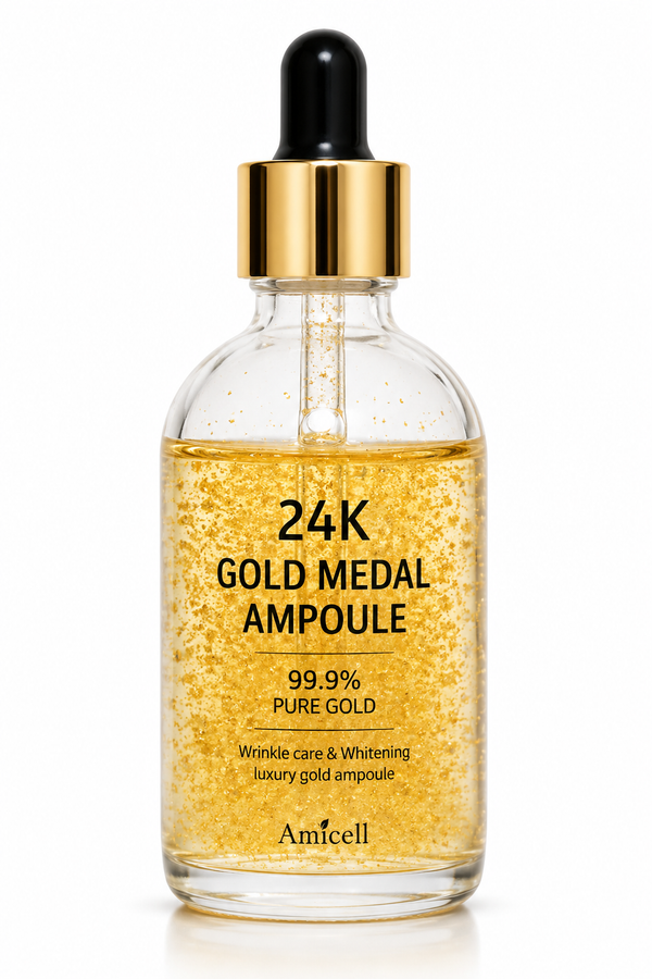 24K Gold Medal Ampoul